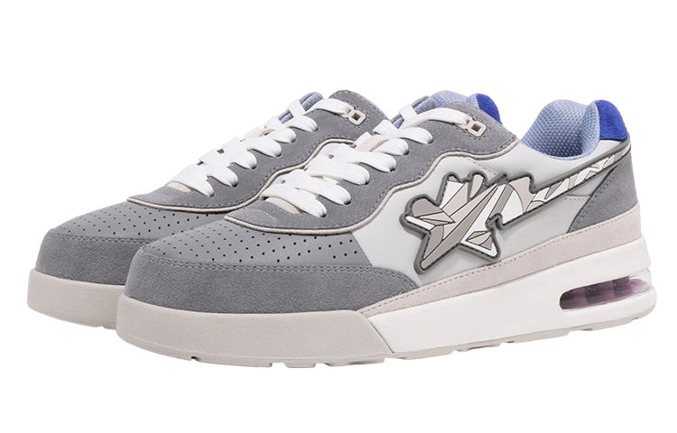A BATHING APE x LDG ROAD STA Leather Low 'Grey' 1I73-191-910-GREY - 2