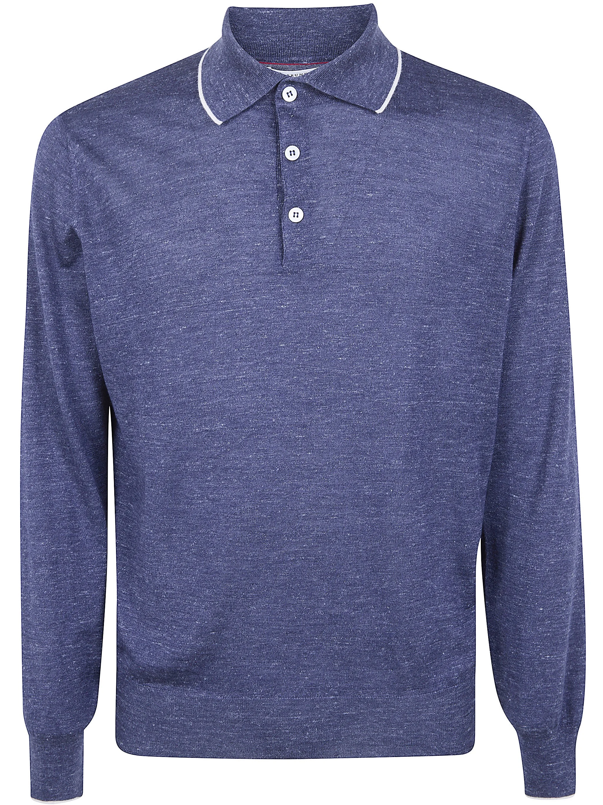 Long Sleeves Polo Shirt - 1