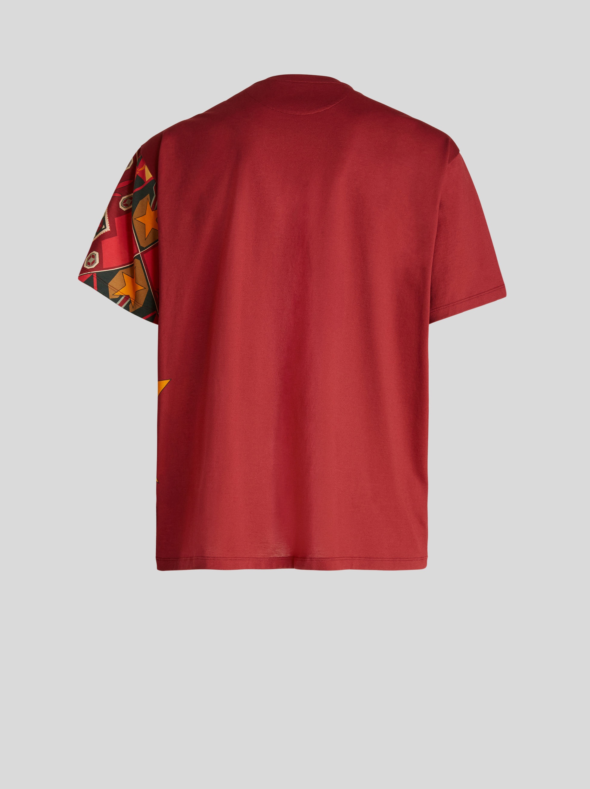 JERSEY T-SHIRT WITH A PLACED PRINT - 5