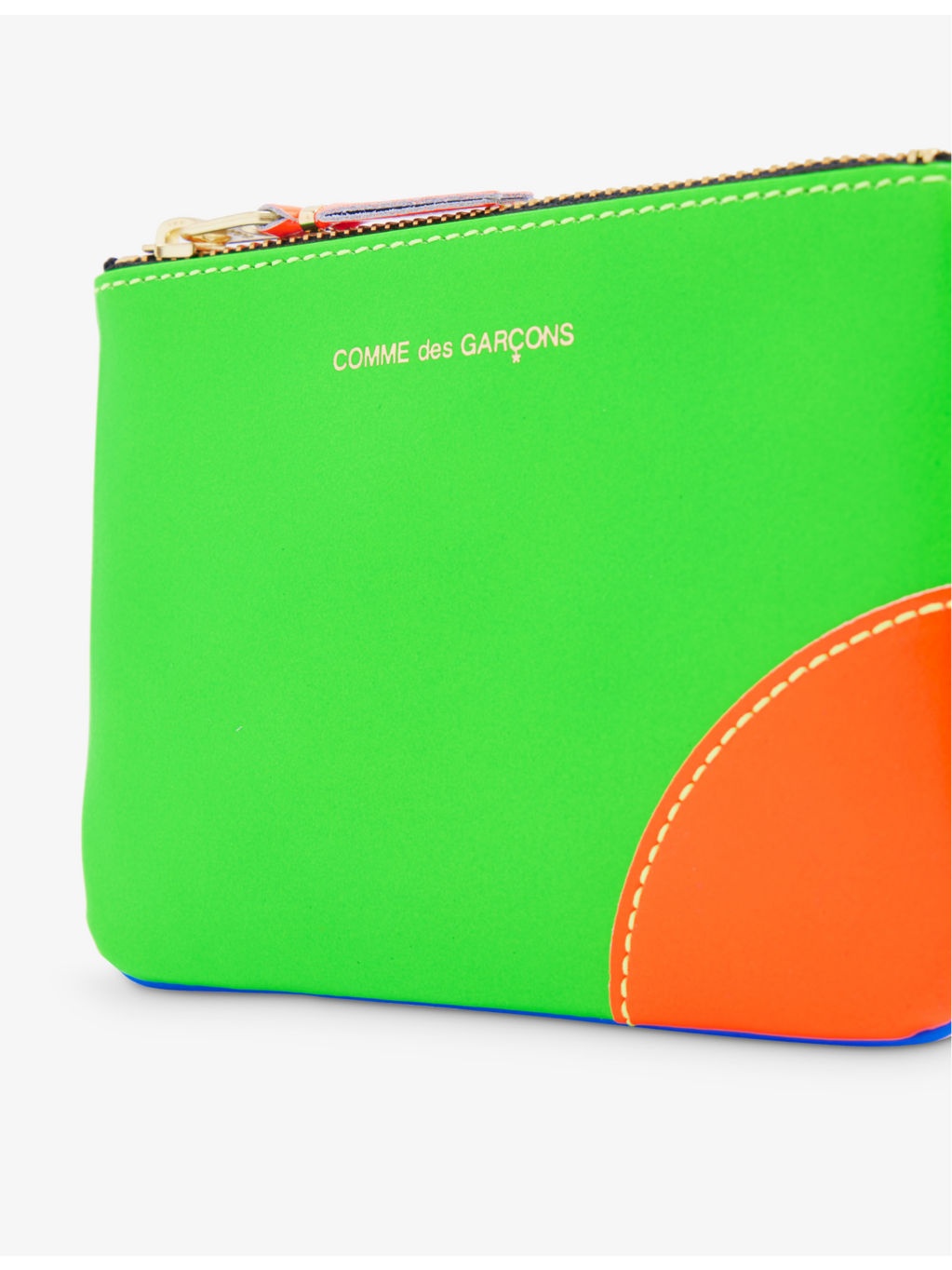 Supor Fluo logo-print leather wallet - 2