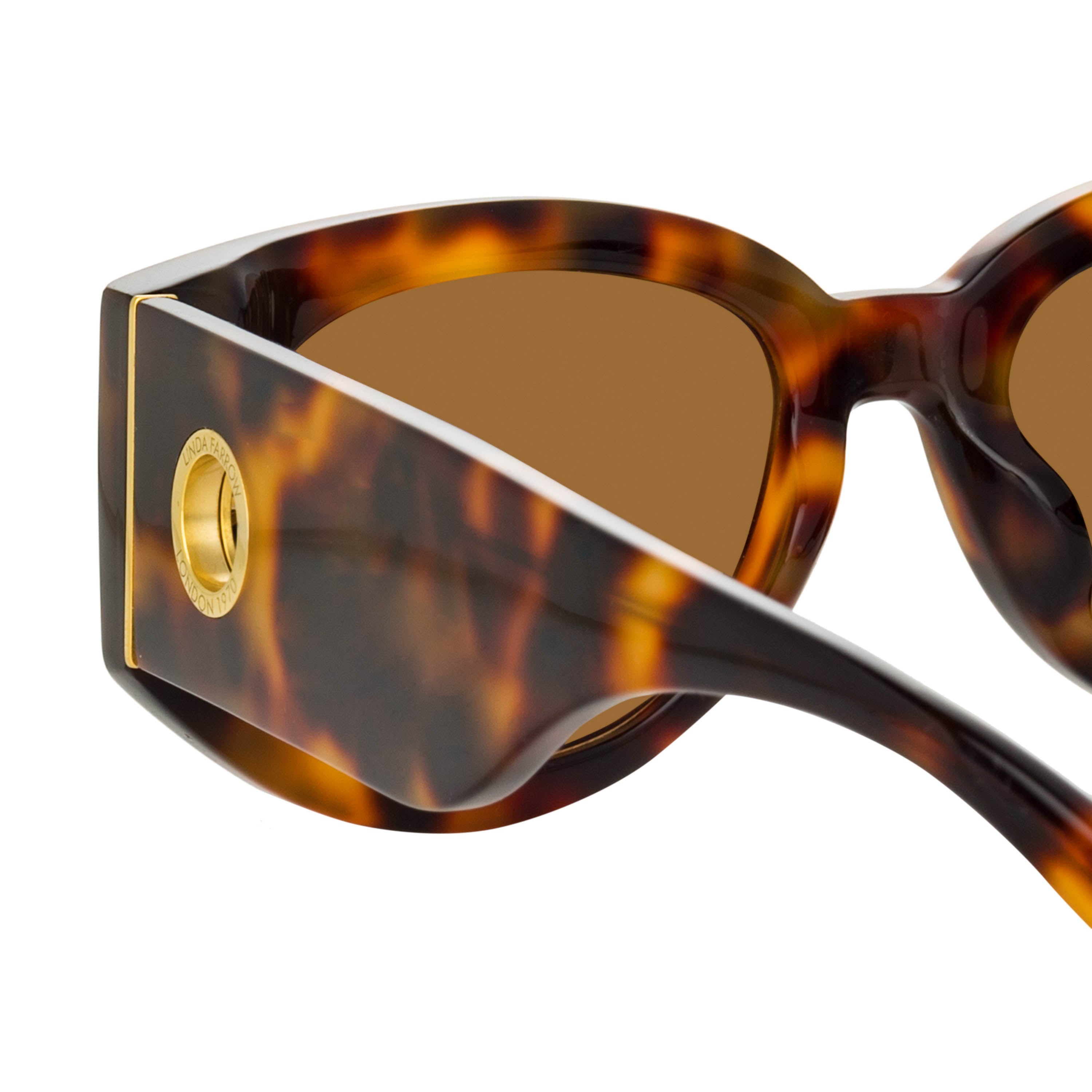 THE DEBBIE | D-FRAME SUNGLASSES IN TORTOISESHELL (C2) - 4