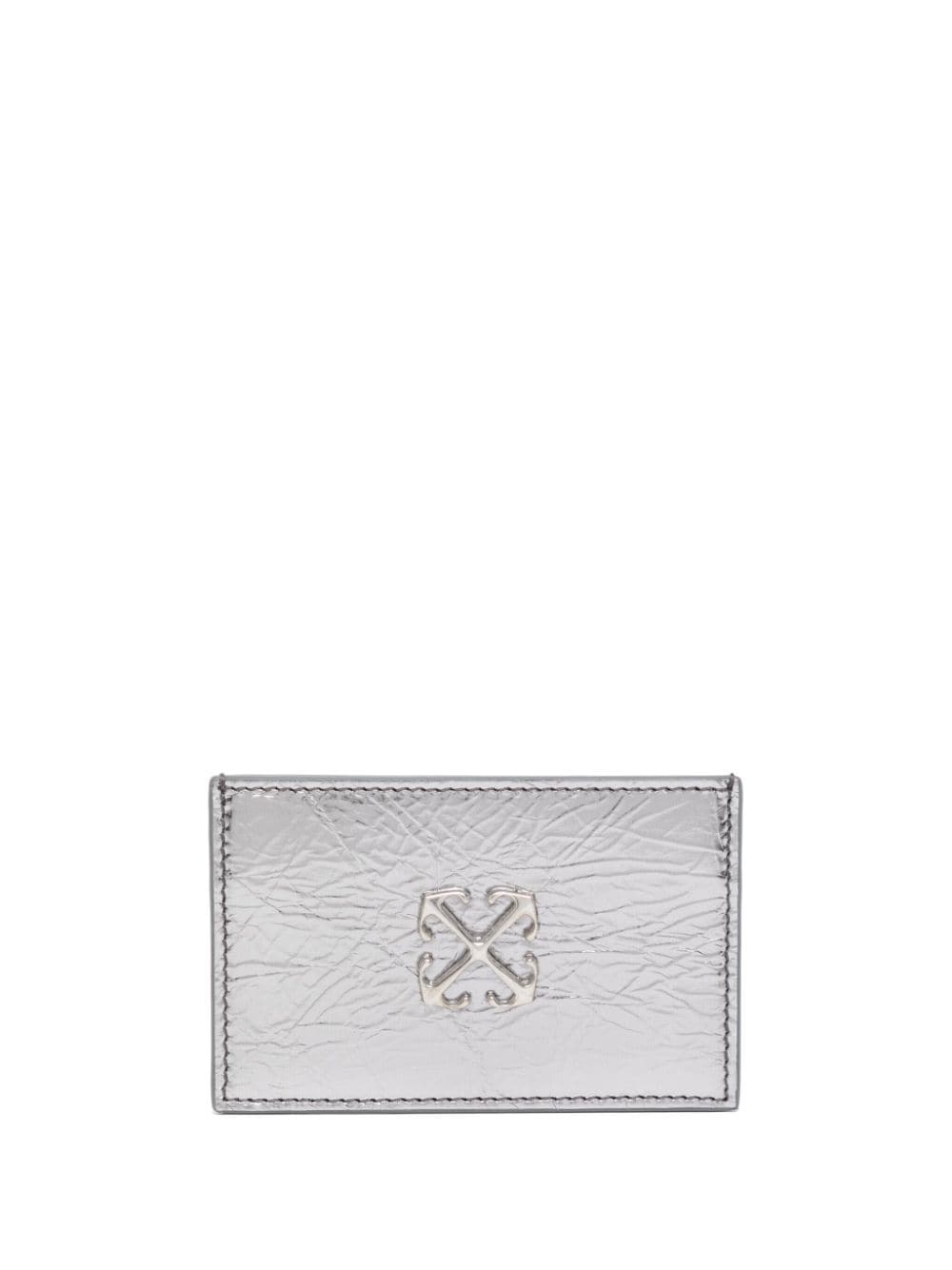 Off-White Diag Stripe Embossed Leather Wallet - Farfetch