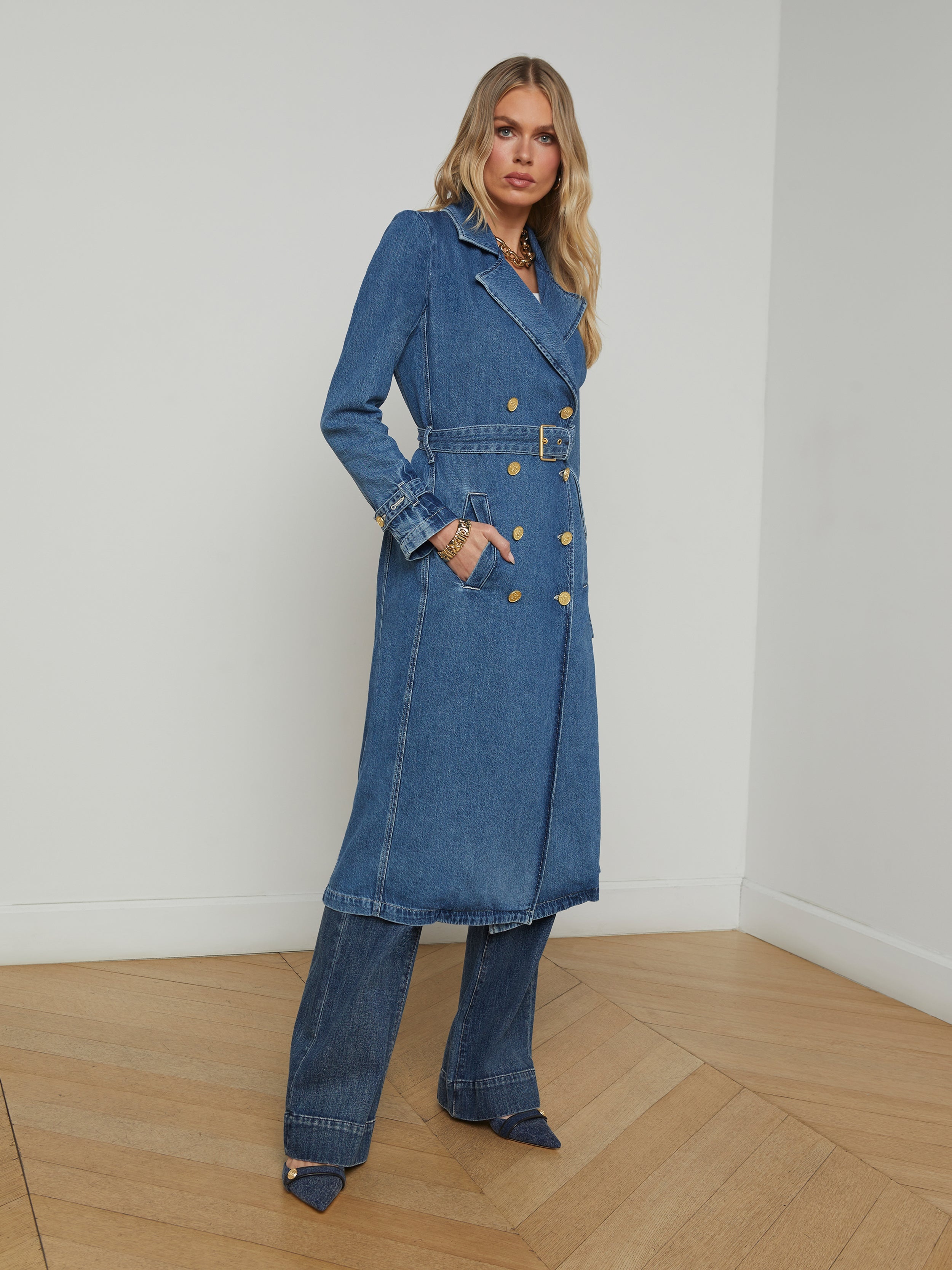 Bradley Denim Trench - 5