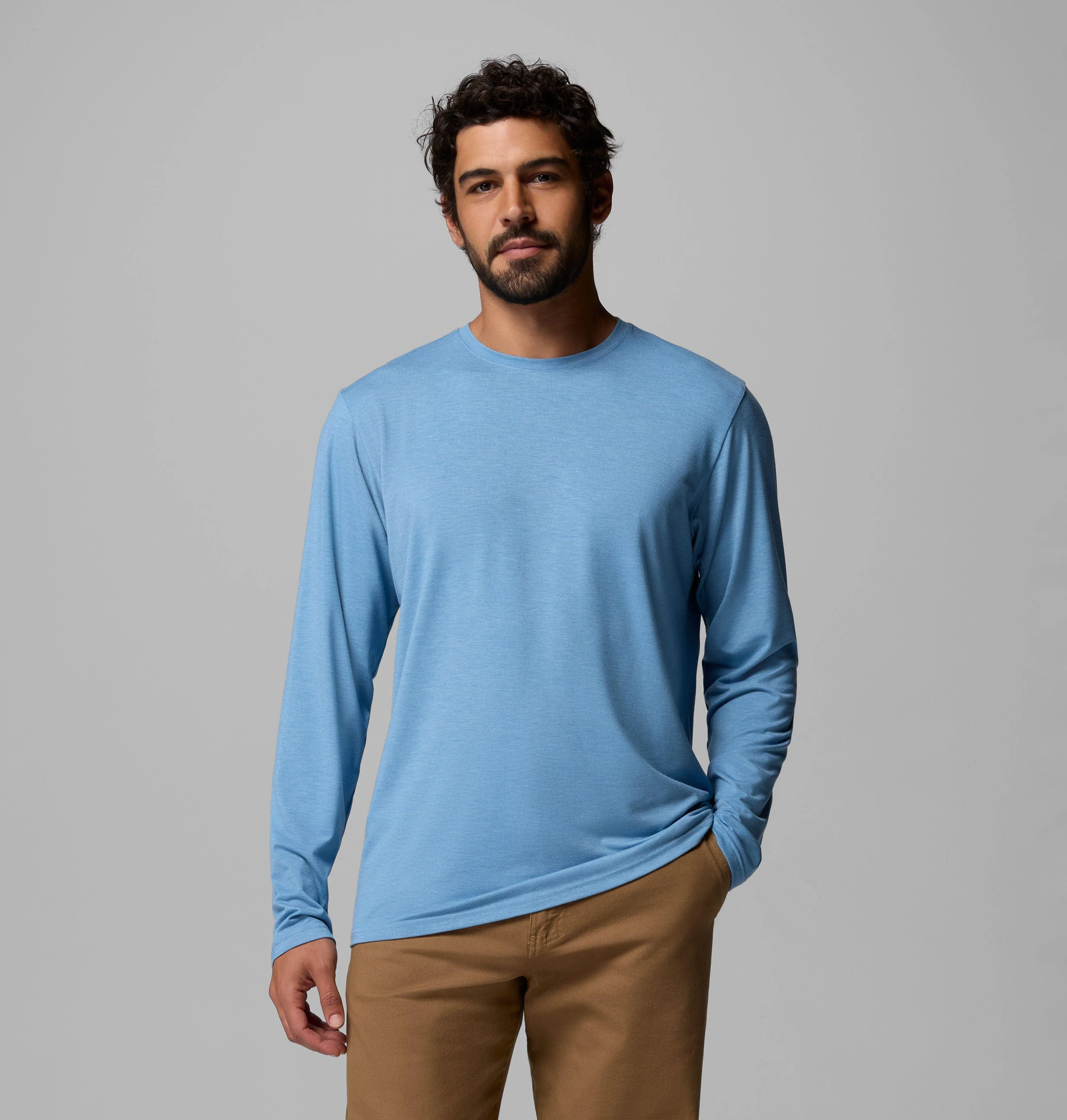 Men's CSC Soft Stretch Long Sleeve T-Shirt - 1