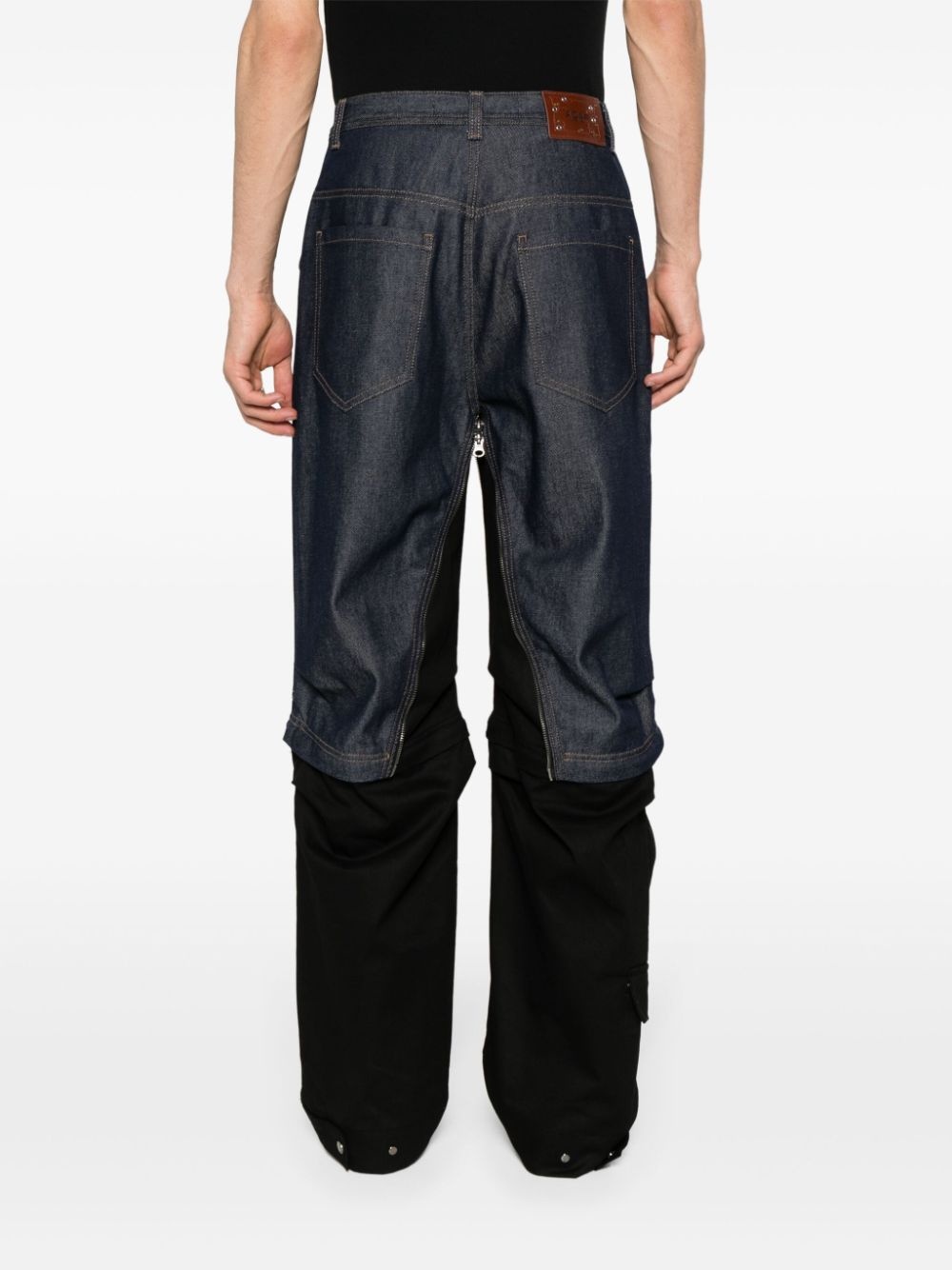 Milly detachable-panels jeans - 4