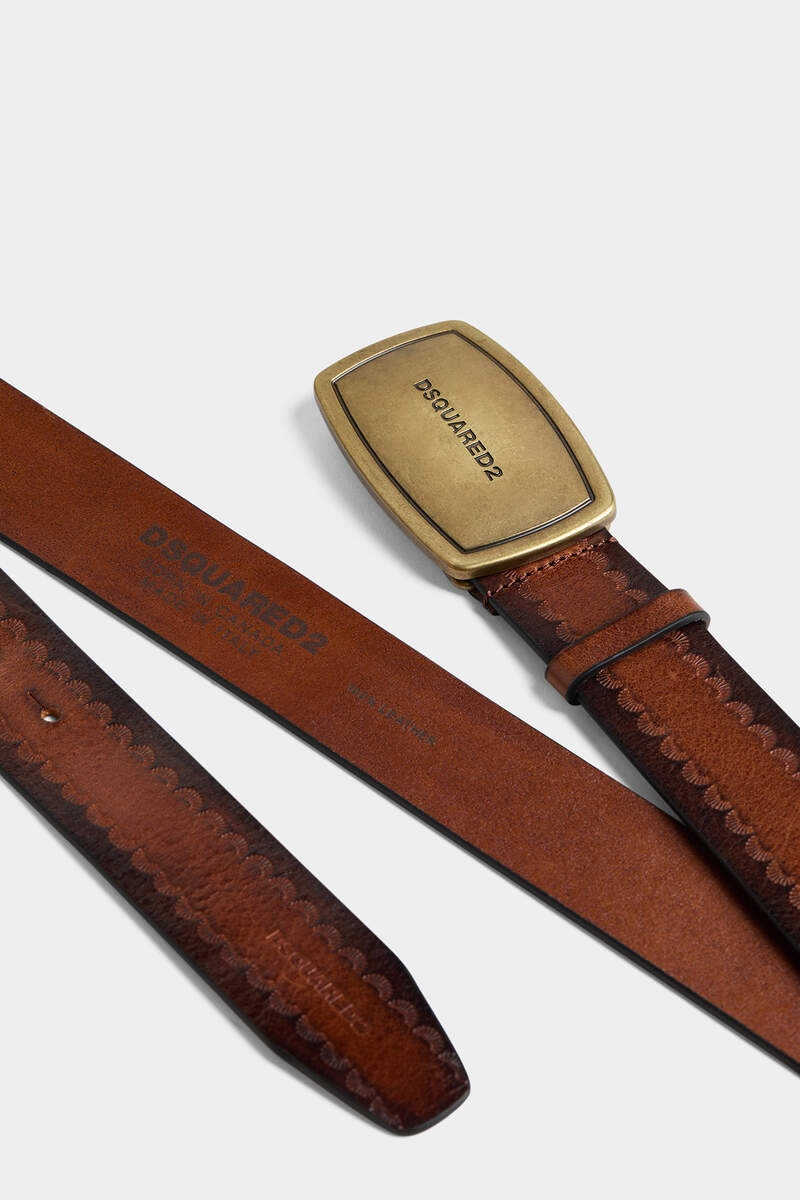 VINTAGE PLAQUE BELT - 4