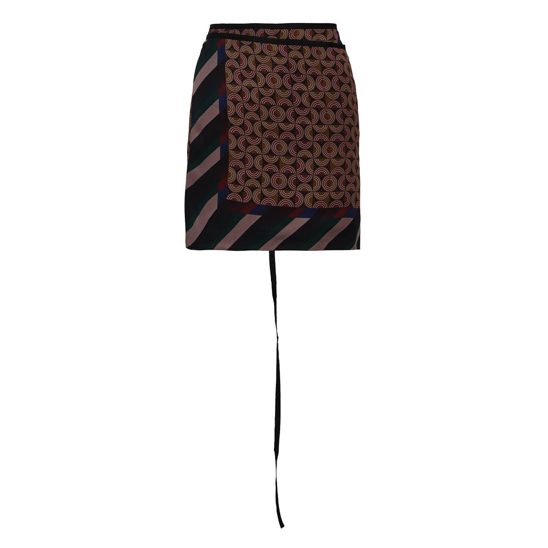 Short Printed Skirt - 1