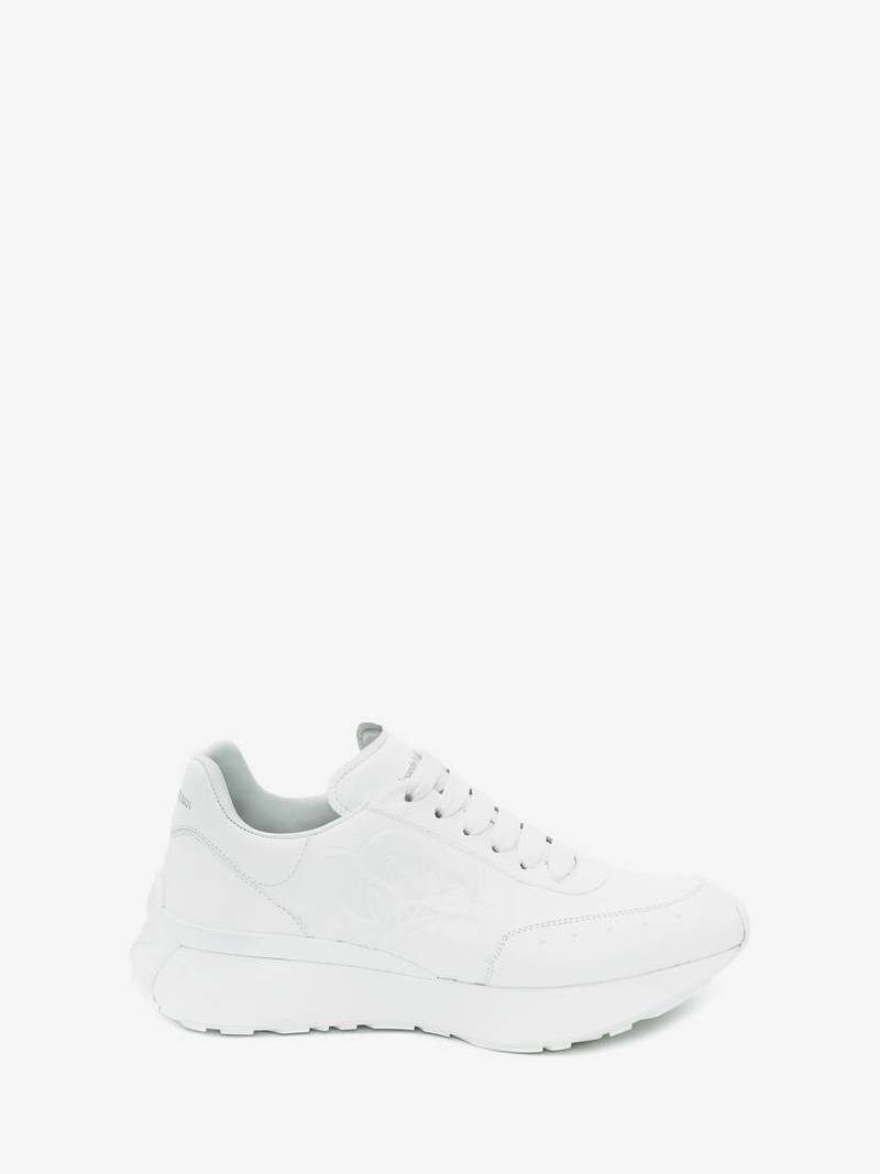 Men's Sprint Runner in White - 1