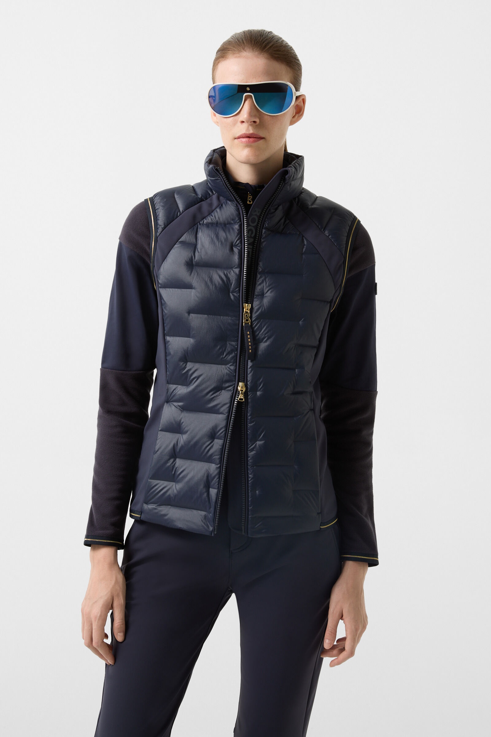 Efi Down vest in Navy blue - 2