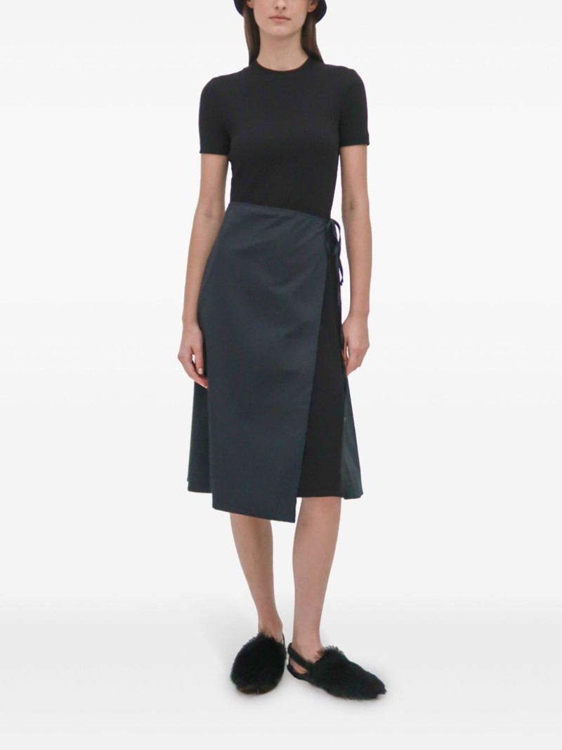 ROSETTA GETTY Apron Combo midi dress outlook