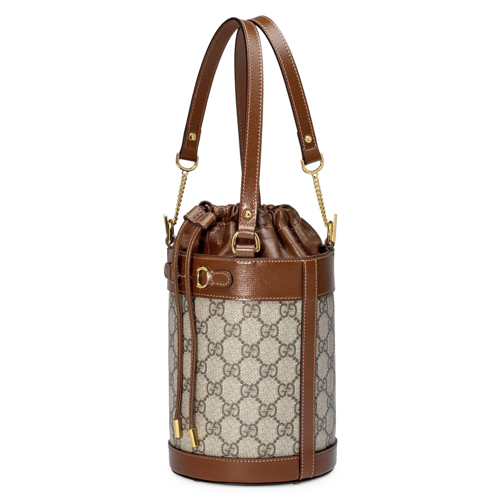Gucci Horsebit 1955 Small Bucket Bag 'Beige' - 2