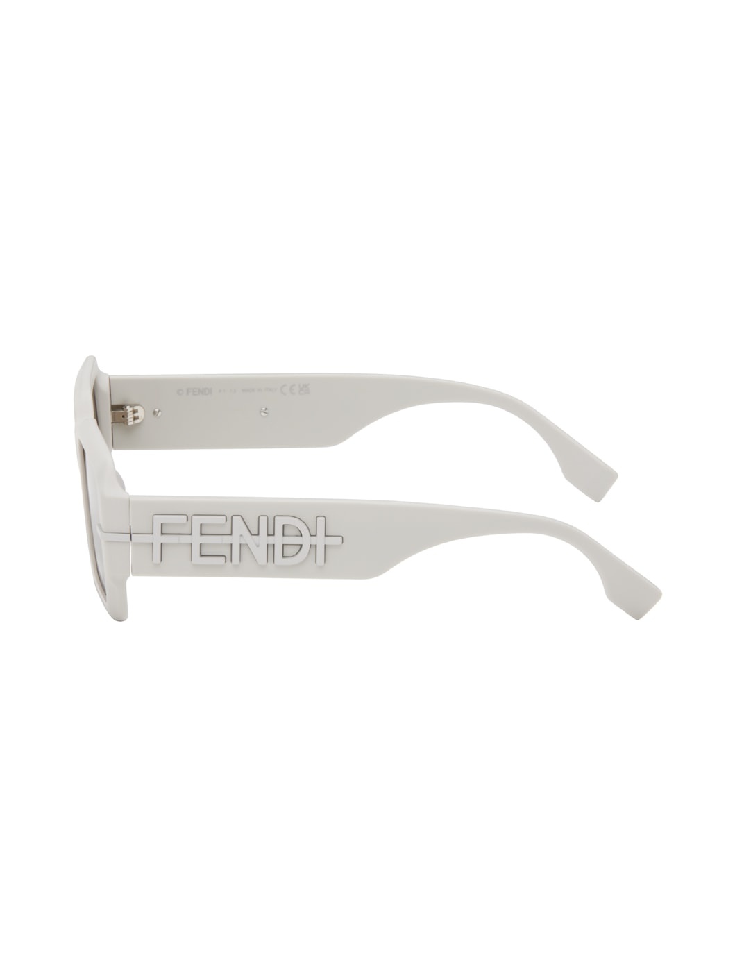 Gray Fendigraphy Sunglasses - 3