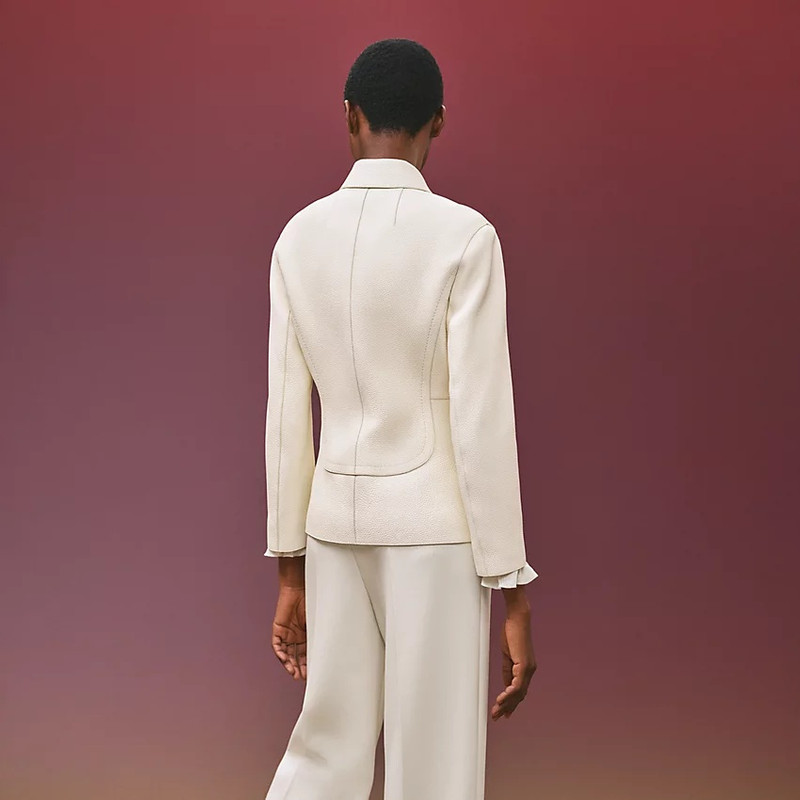 Hermès Equestrian leather jacket outlook