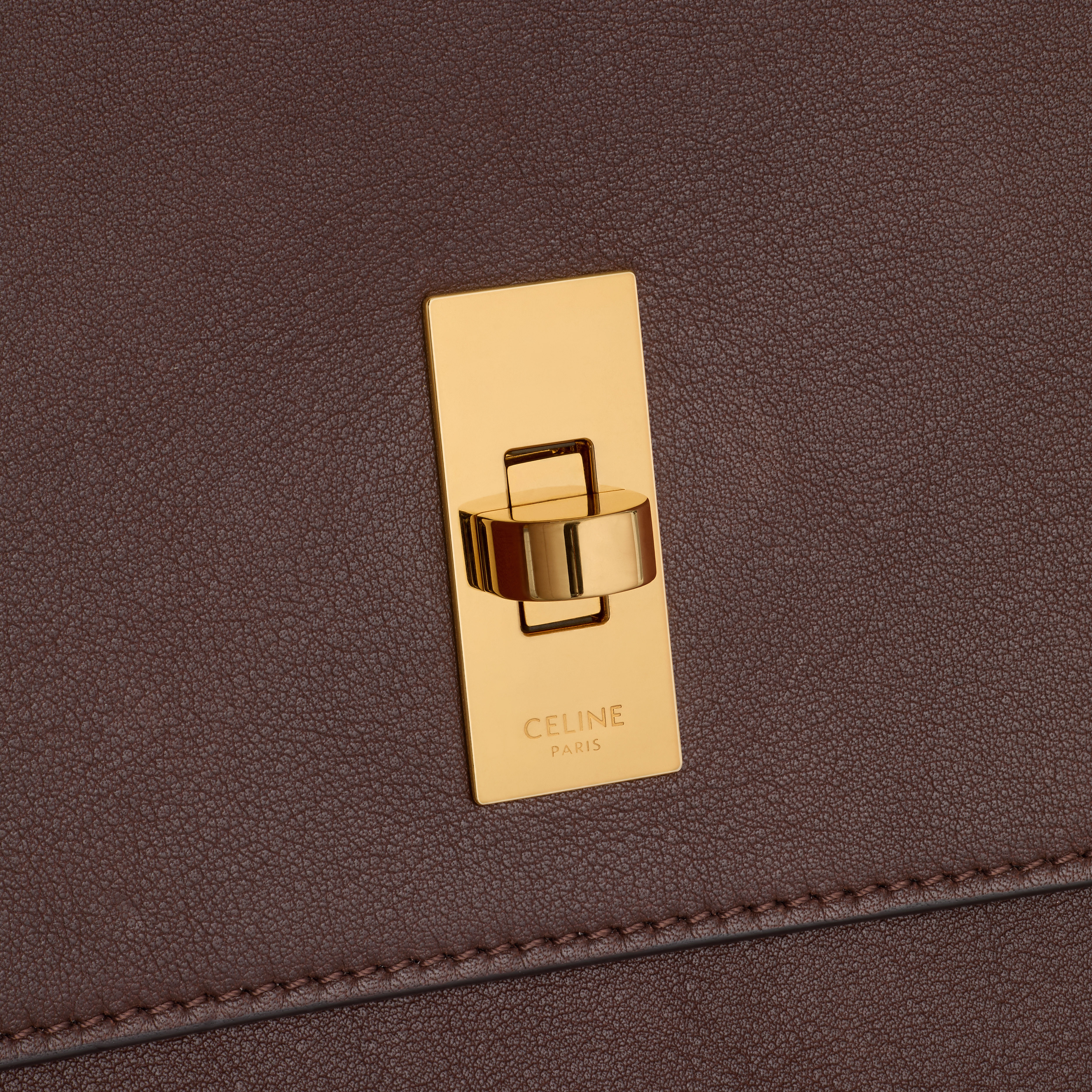 ハンドバッグ CELINE MEDIUM AUCOURT 16 SOFT IN NATURAL CALFSKIN MEDIUM AUCOURT 16 SOFT IN SUPPLE NATURAL CALFSKIN - | CELINE