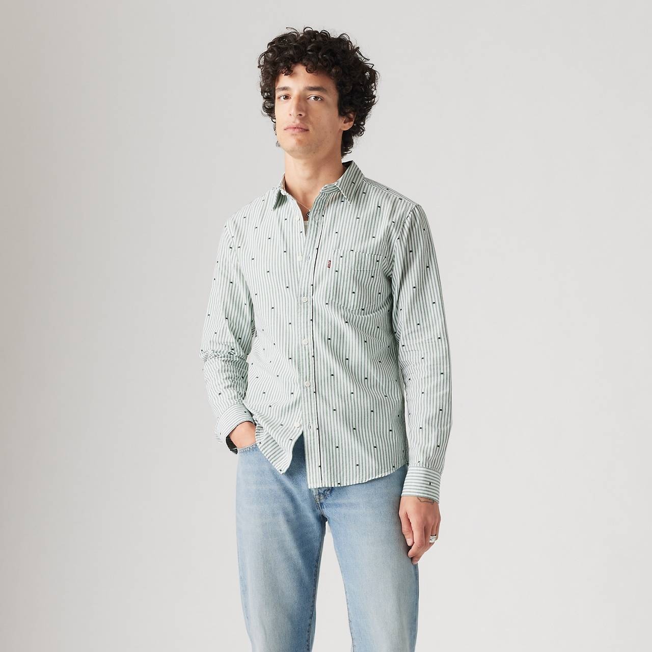 CLASSIC ONE POCKET STANDARD FIT SHIRT - 1