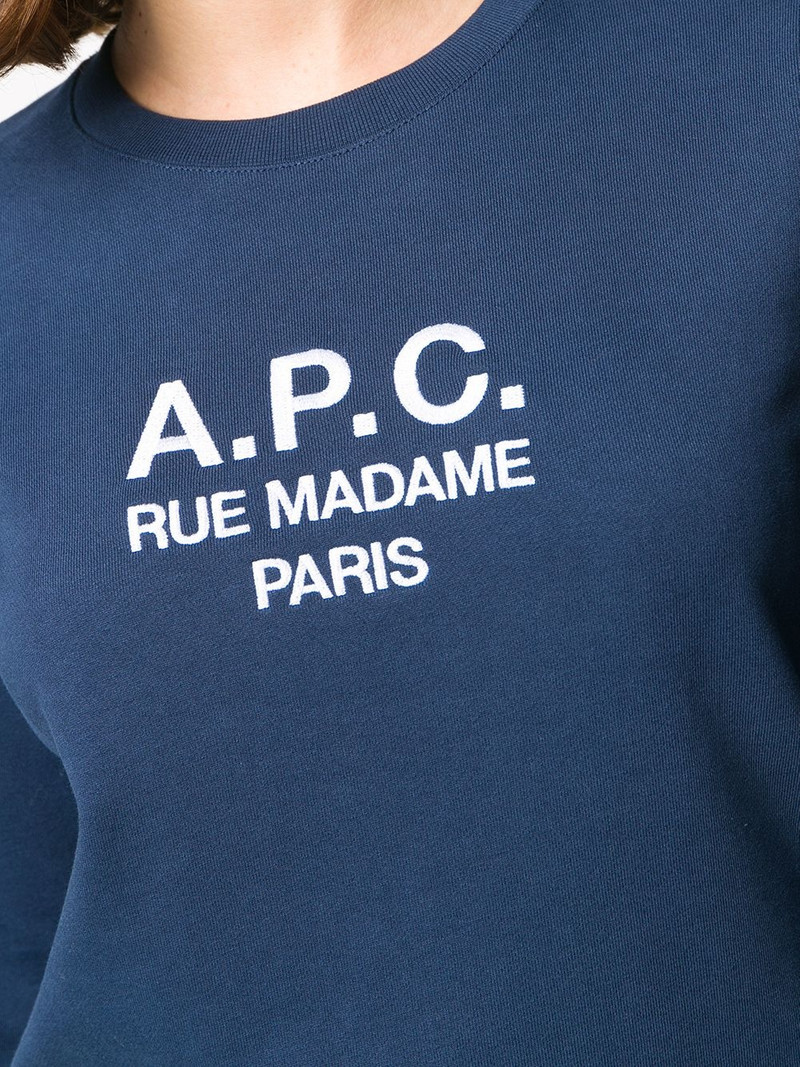 logo knitted top 5