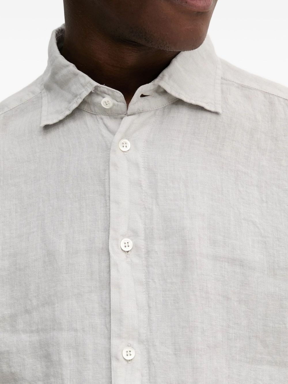linen long-sleeve shirt - 4