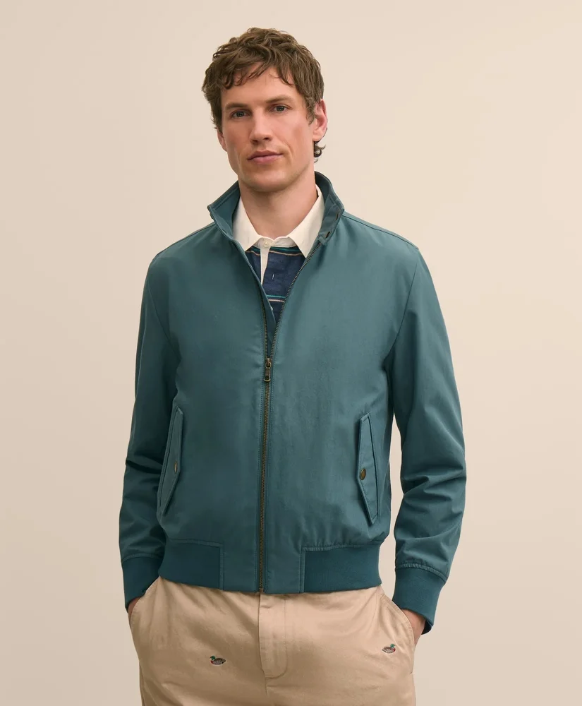 Bomber Jacket in Cotton Blend - 1