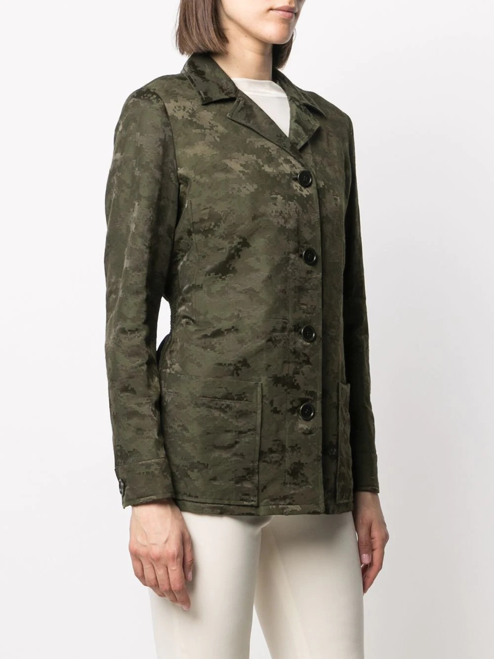 camouflage-print jacket - 3