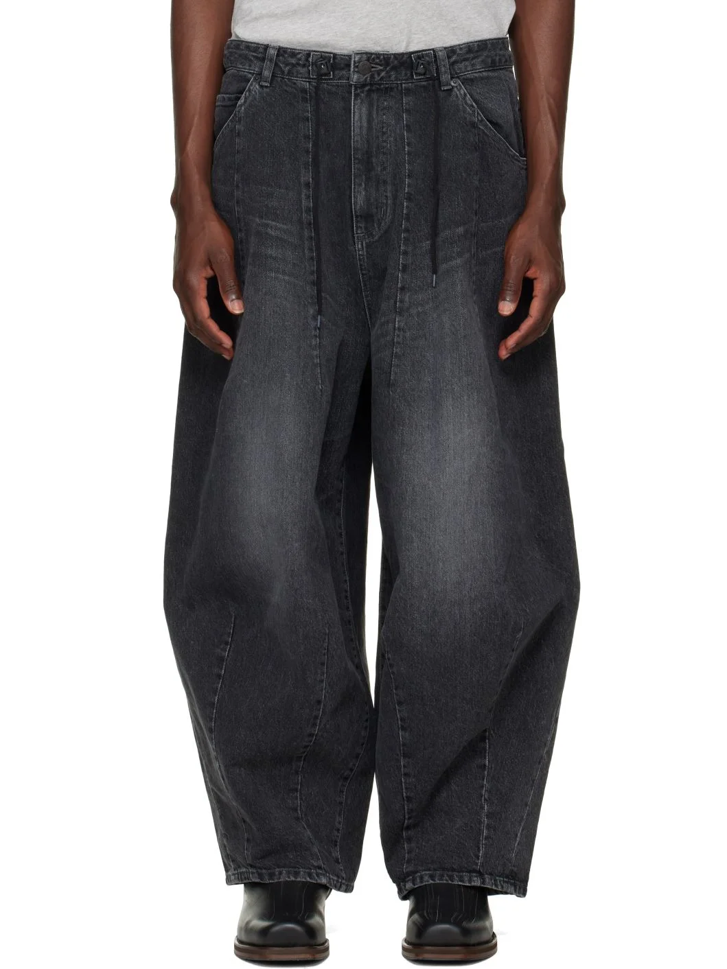 Black H.D. Jeans - 1