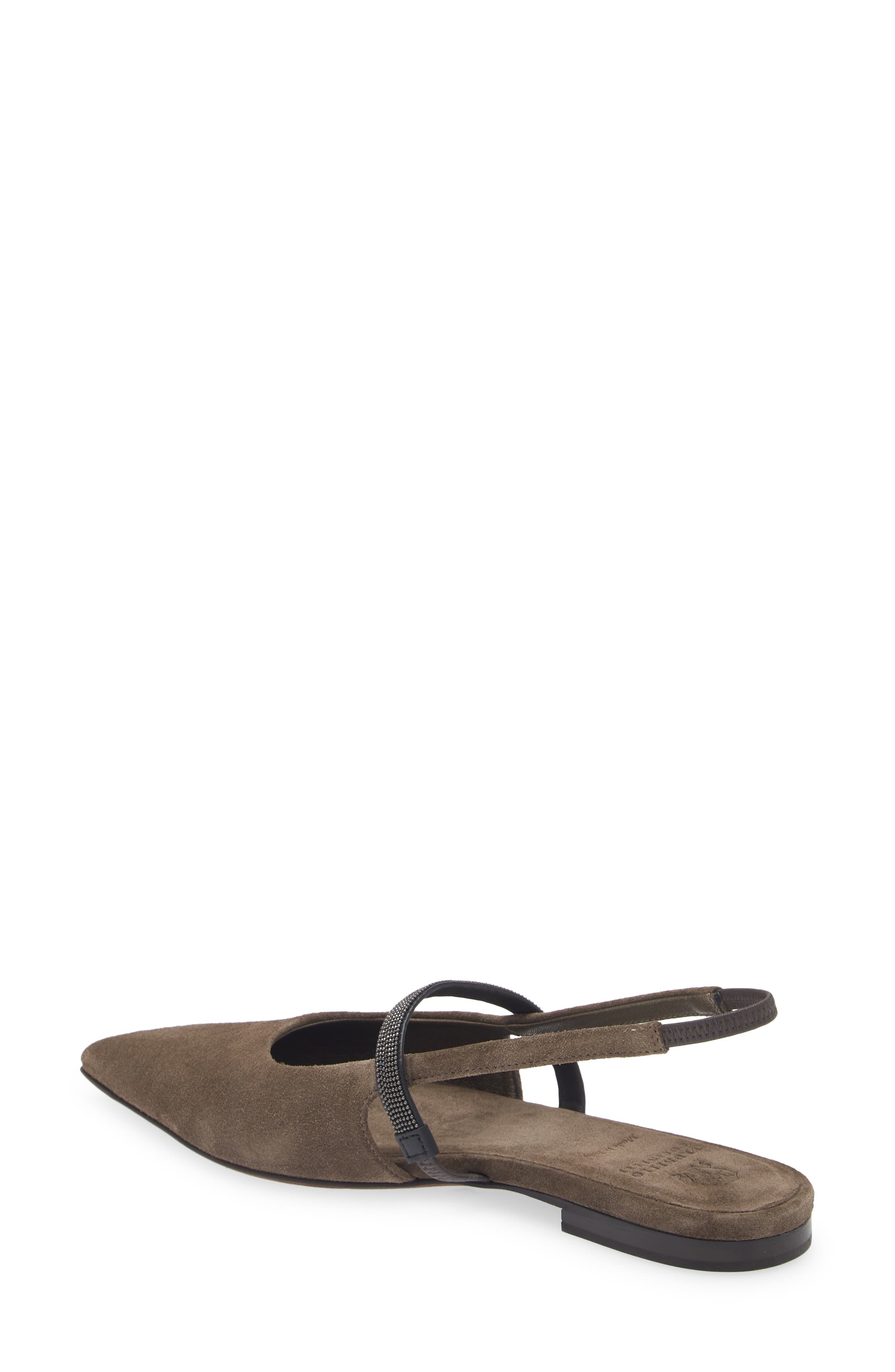 Pointed Toe Slingback Sandal - 2