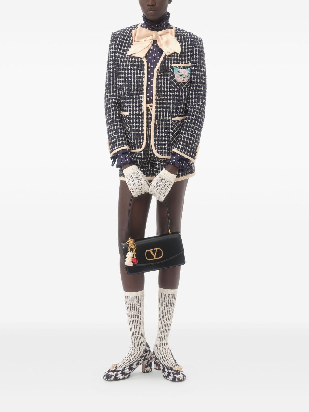 bouclé blazer - 2