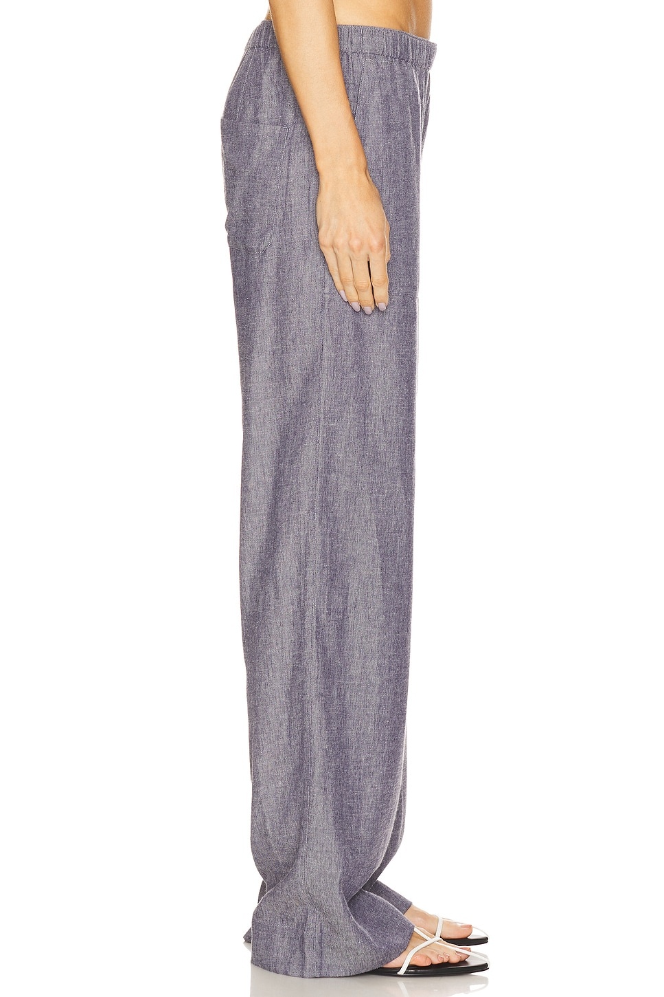 Mid Rise Casual Pull On Pant - 3