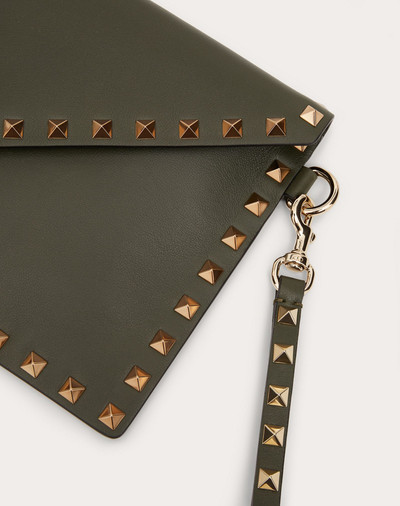 Valentino Rockstud Calfskin Pouch outlook