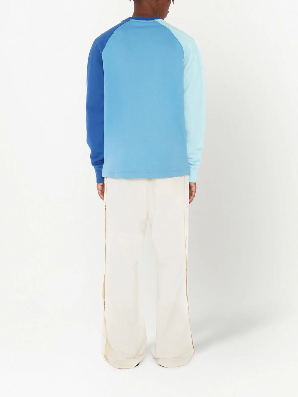 colour-block sweatshirt - 4