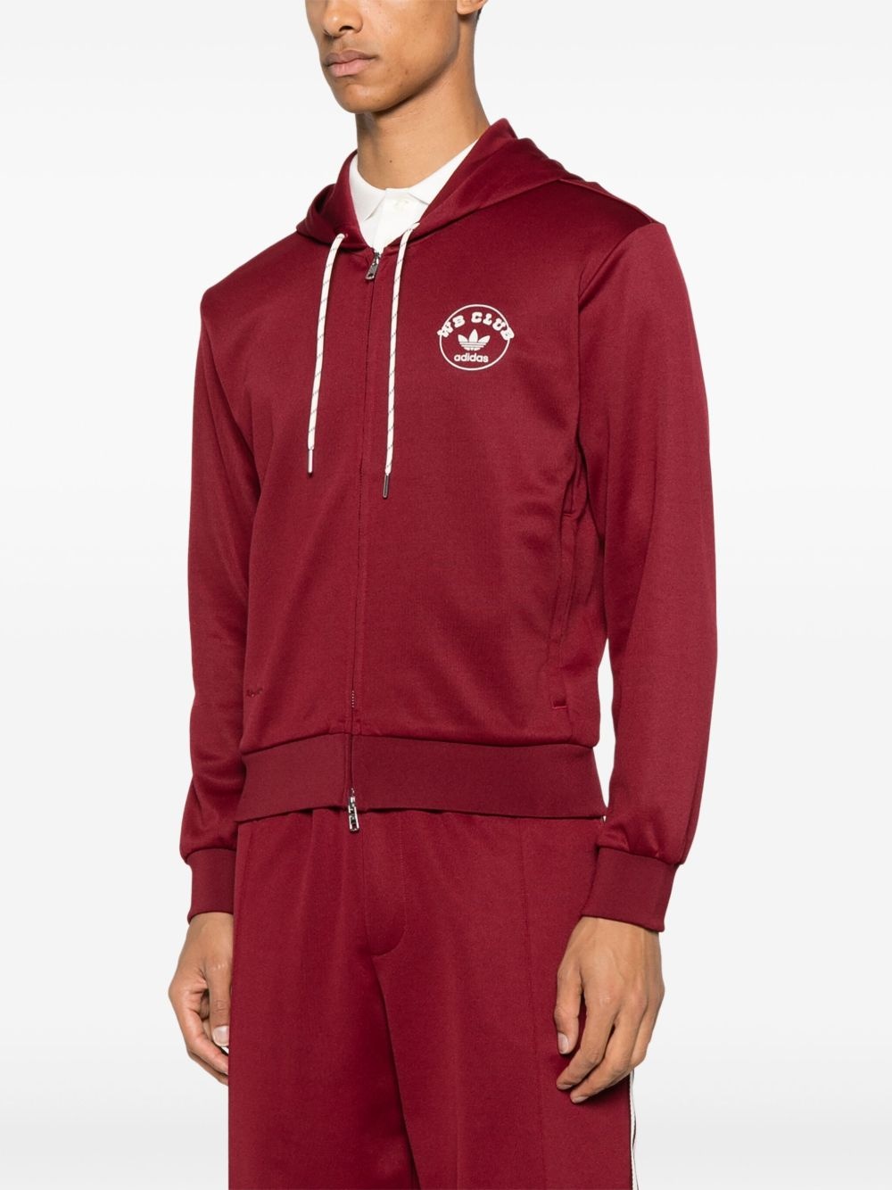 x Wales Bonner zip-up hoodie - 3