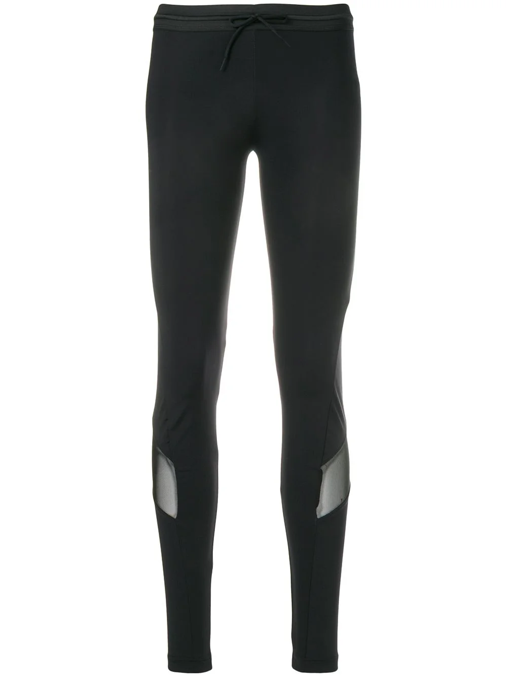 logo printed leggings - 1