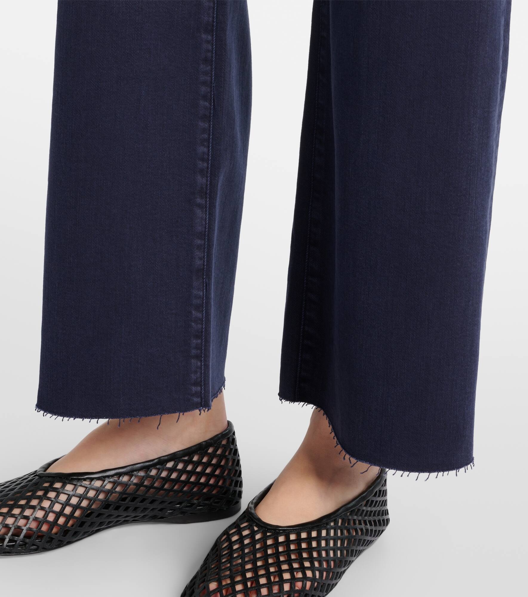 Anchor high-rise ankle wide-leg jeans - 5