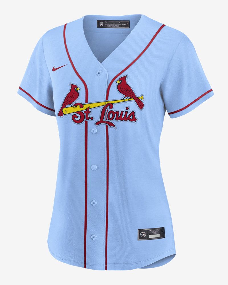 MLB St. Louis Cardinals (Nolan Arenado) Women's Replica Baseball Jersey 1