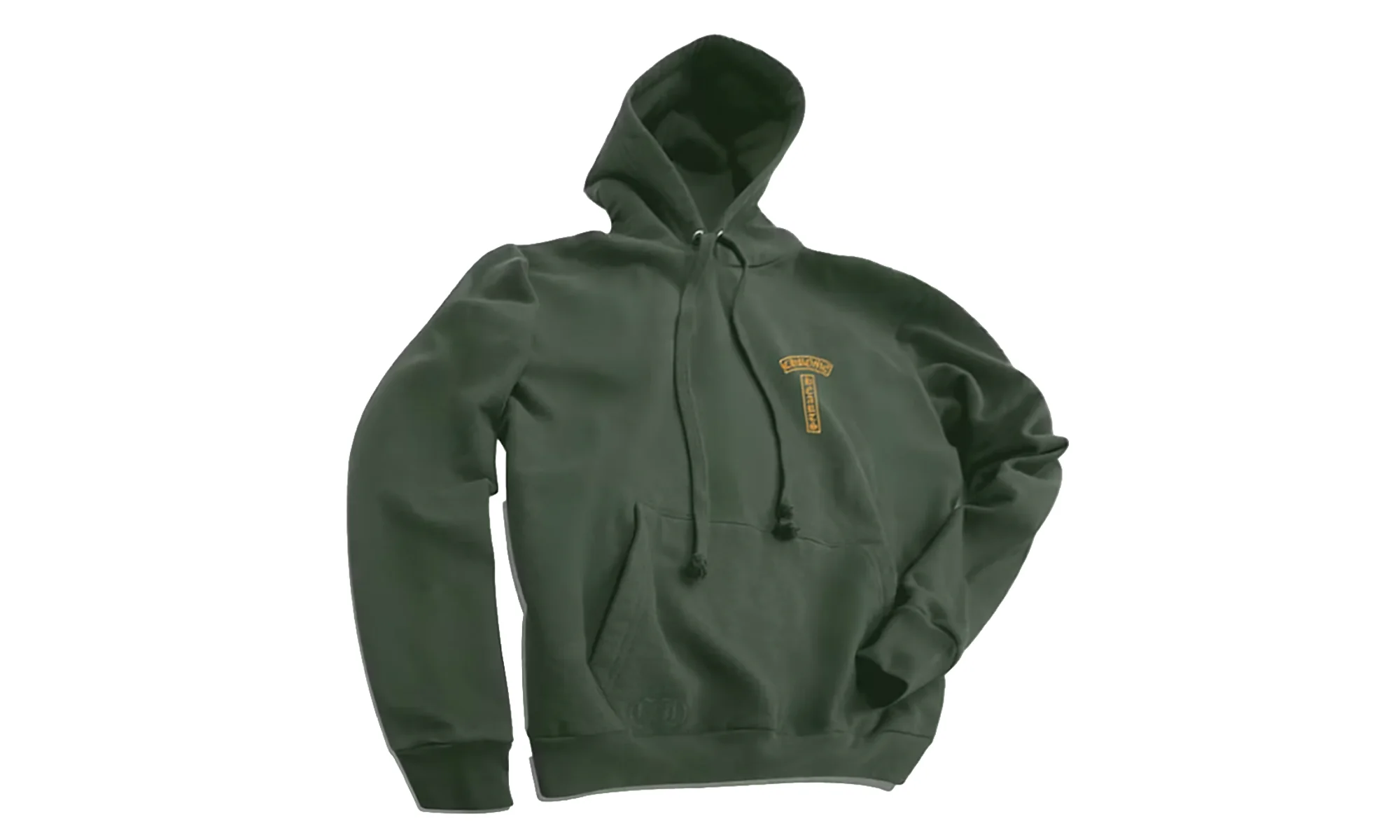 Green Hoodie "Green/Orange" CHRM1063 - 1