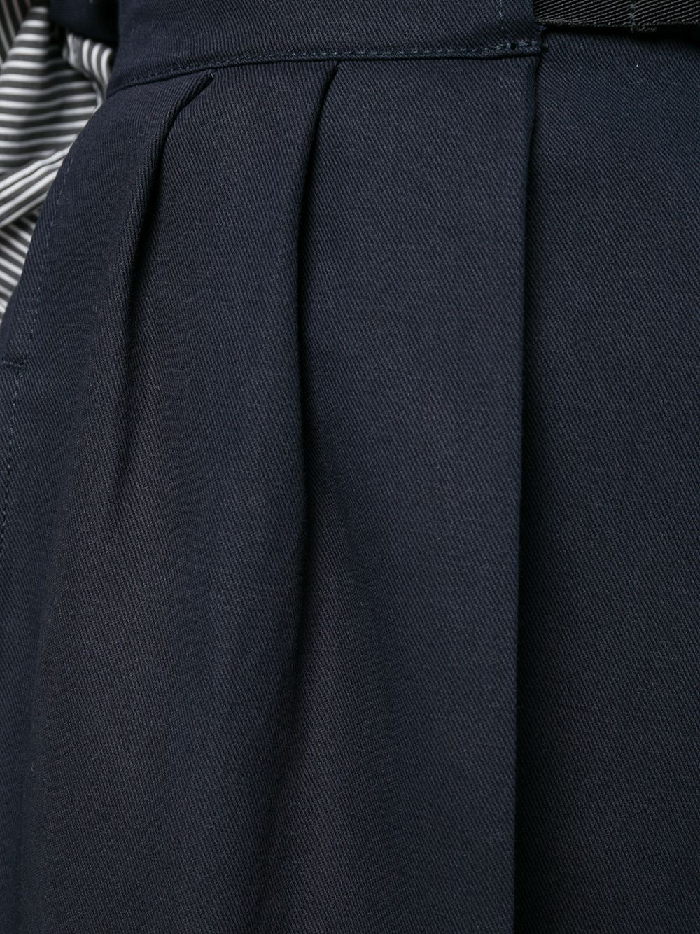 loose flared cropped trousers - 5