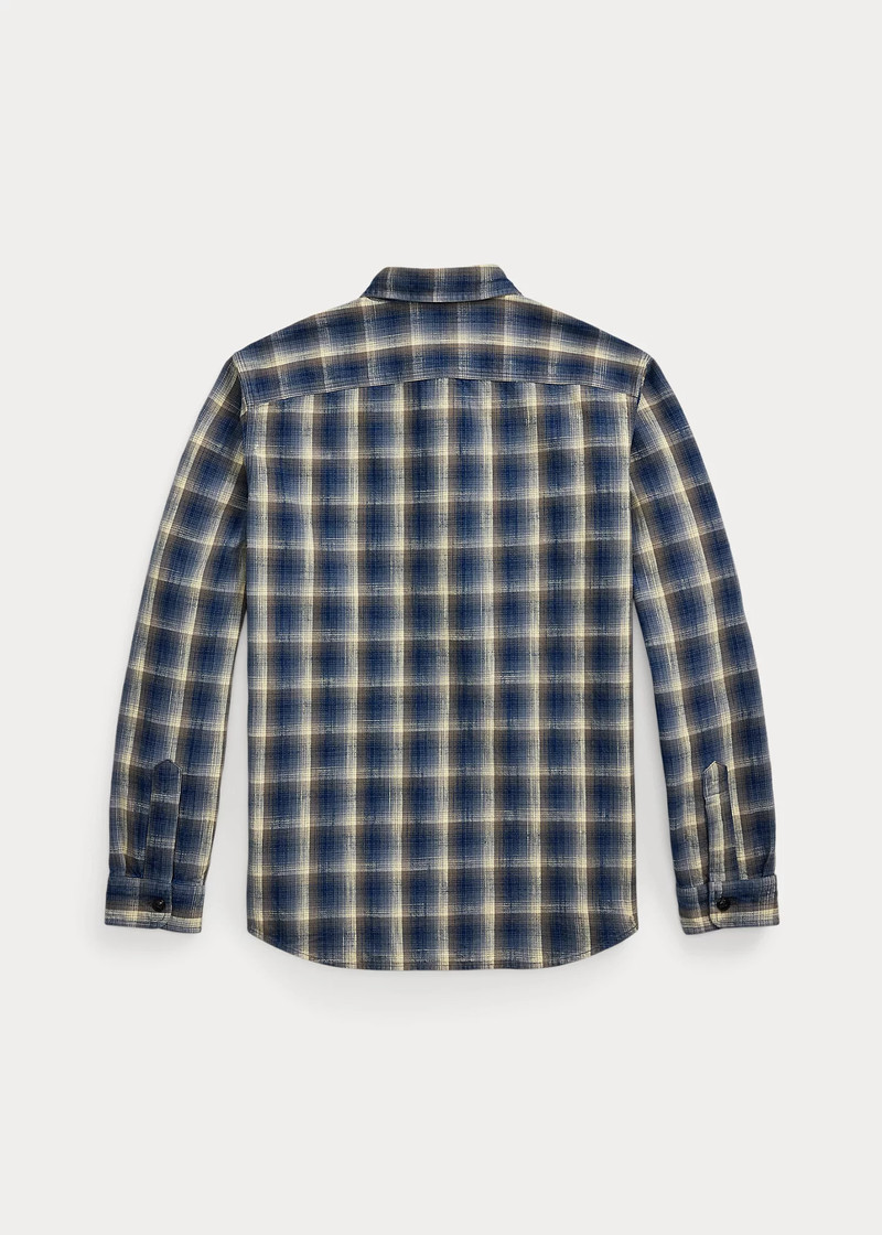 RRL by Ralph Lauren Plaid Woven Workshirt outlook