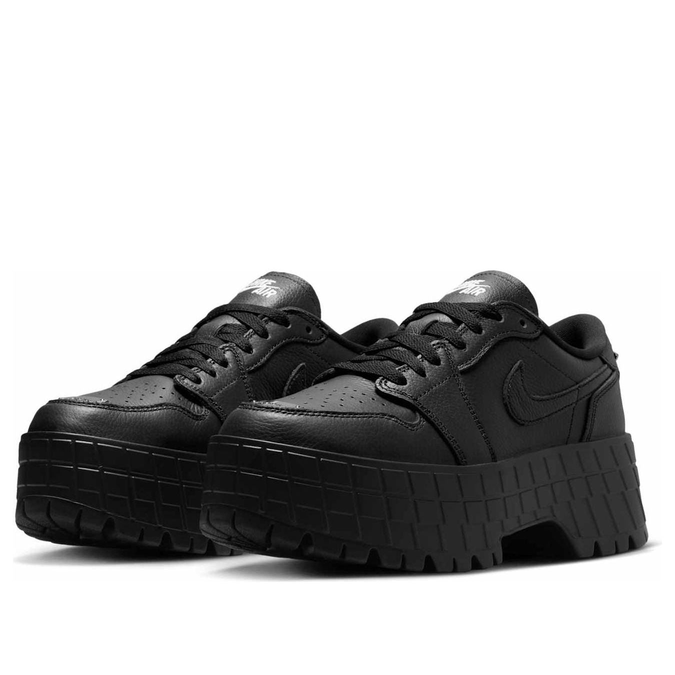 (WMNS) Air Jordan 1 Low Brooklyn 'Black' HF3184-001 - 3