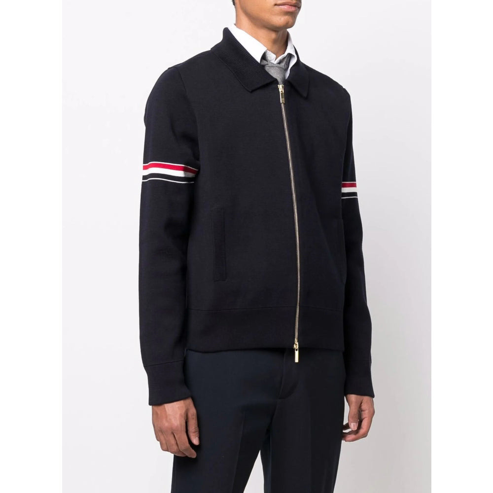 Thom Browne Blue Sweaters & Knitwear - Cardigans Men - 5