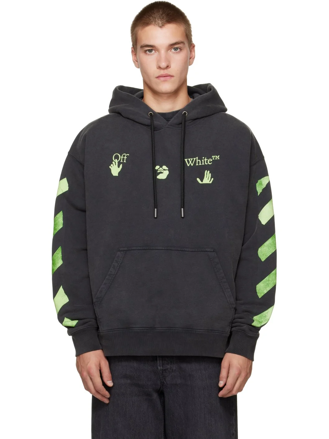 Black Bacco Arrow Skate Hoodie - 1