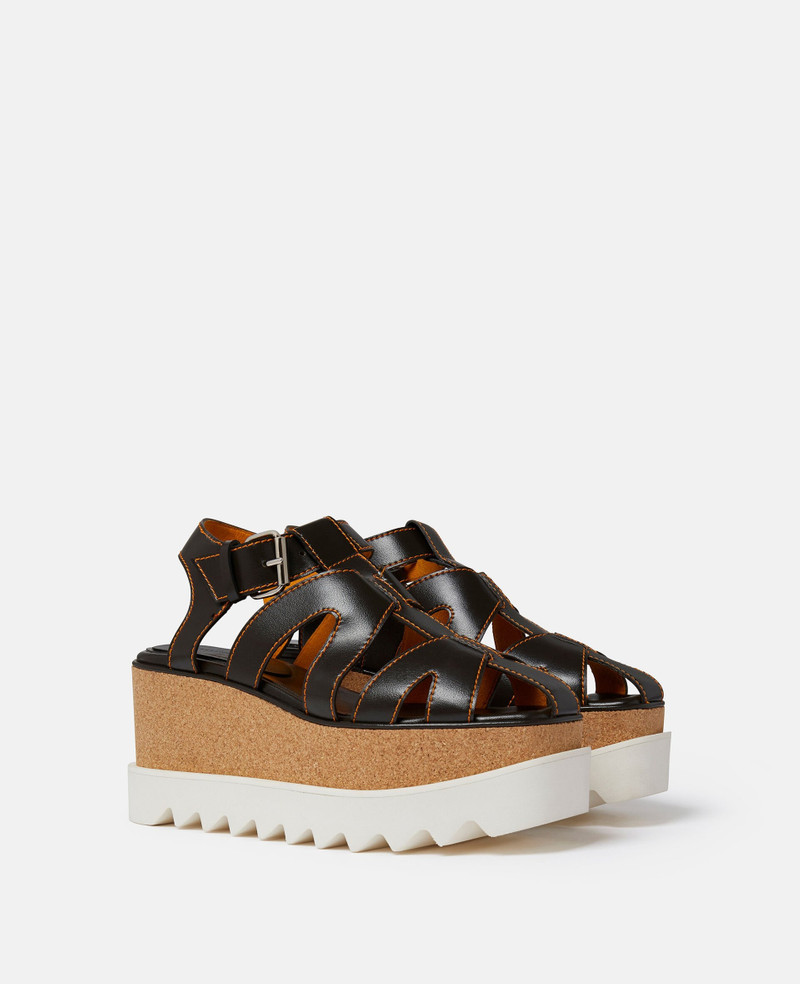 Elyse Veuve Clicquot Platform Sandals 2