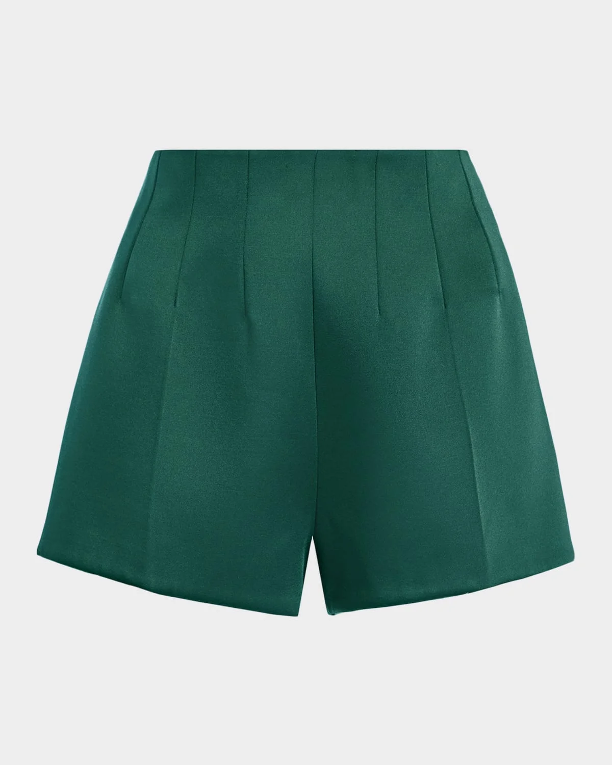 Marie High-Rise Satin Shorts - 1