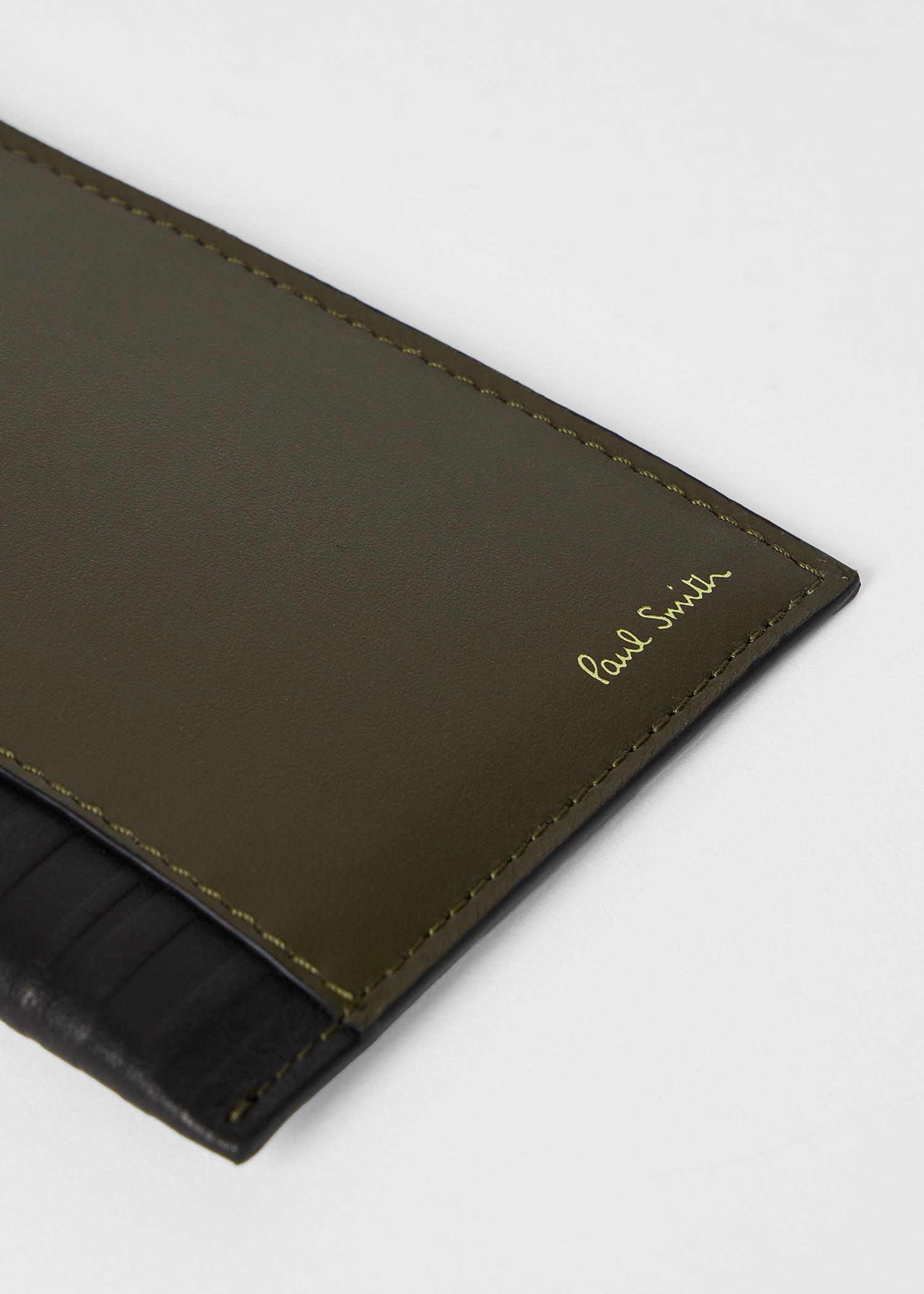 Leather 'Shadow Stripe' Sunglasses Case - 5