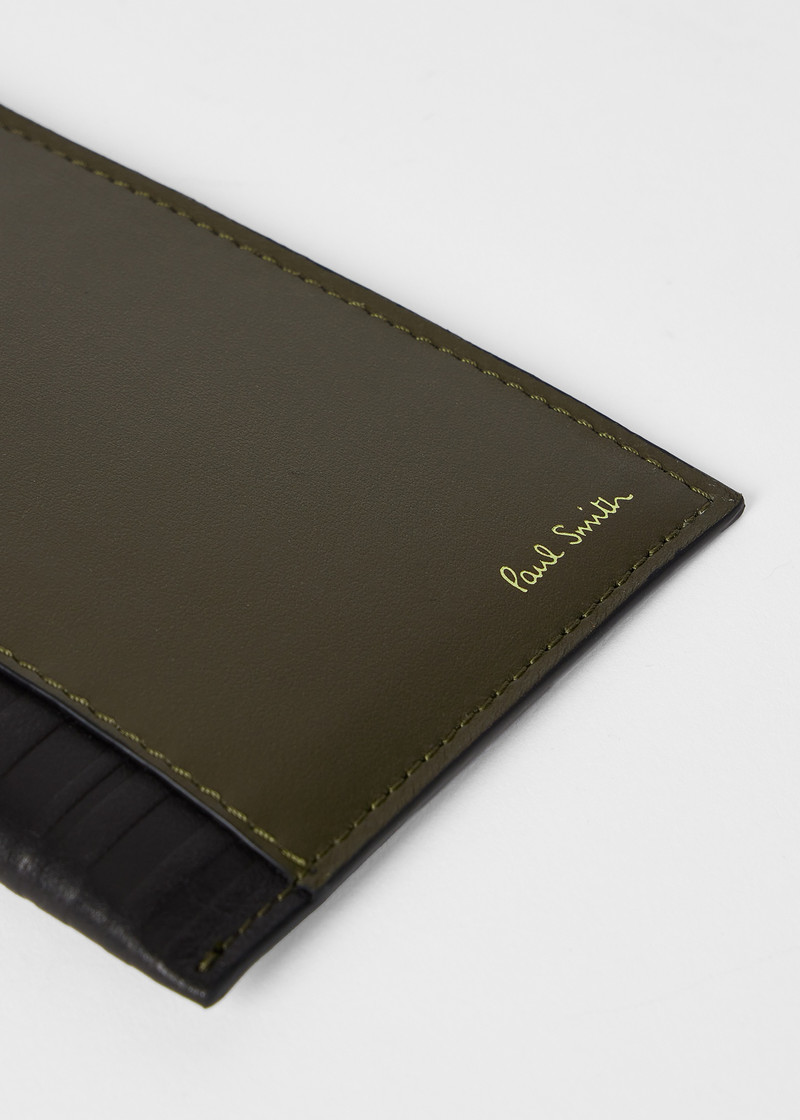 Leather 'Shadow Stripe' Sunglasses Case 5