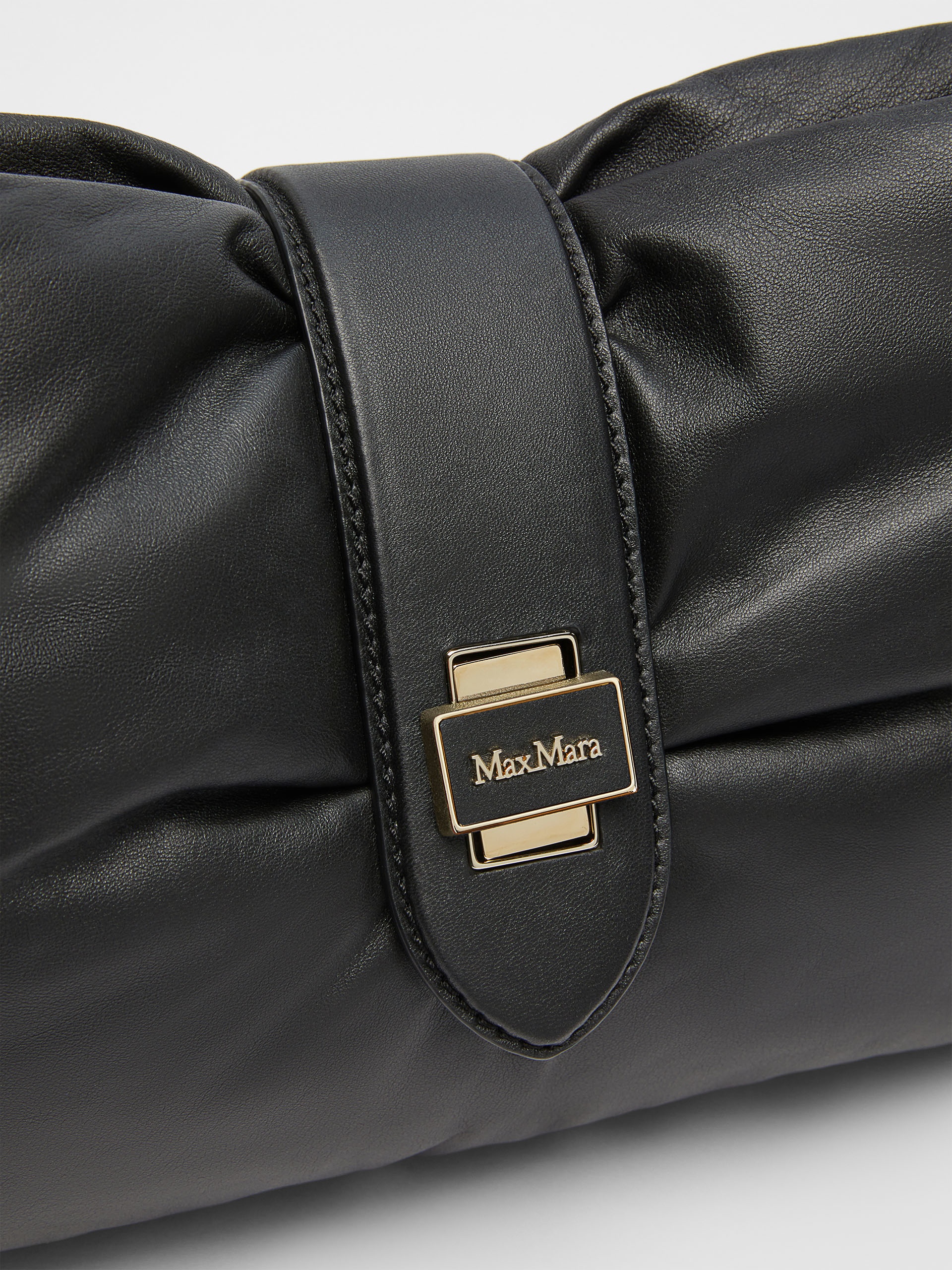 CUSCINO Maxi nappa leather clutch bag - 6