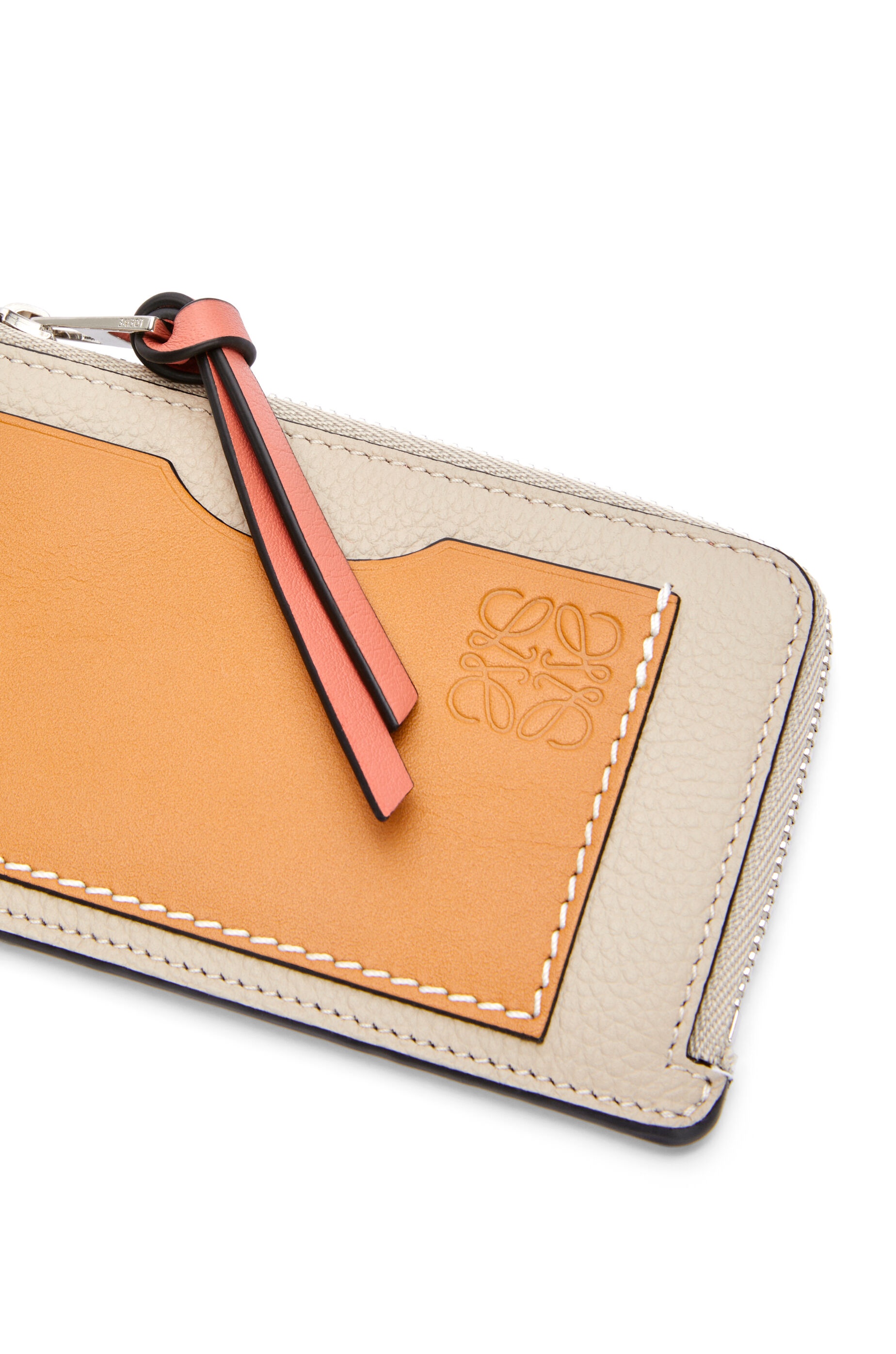 Coin cardholder in soft grained calfskin - 4