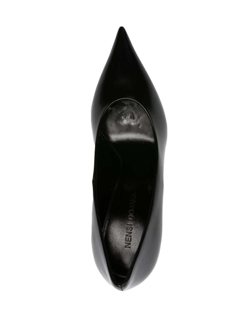 110mm leather pumps - 4