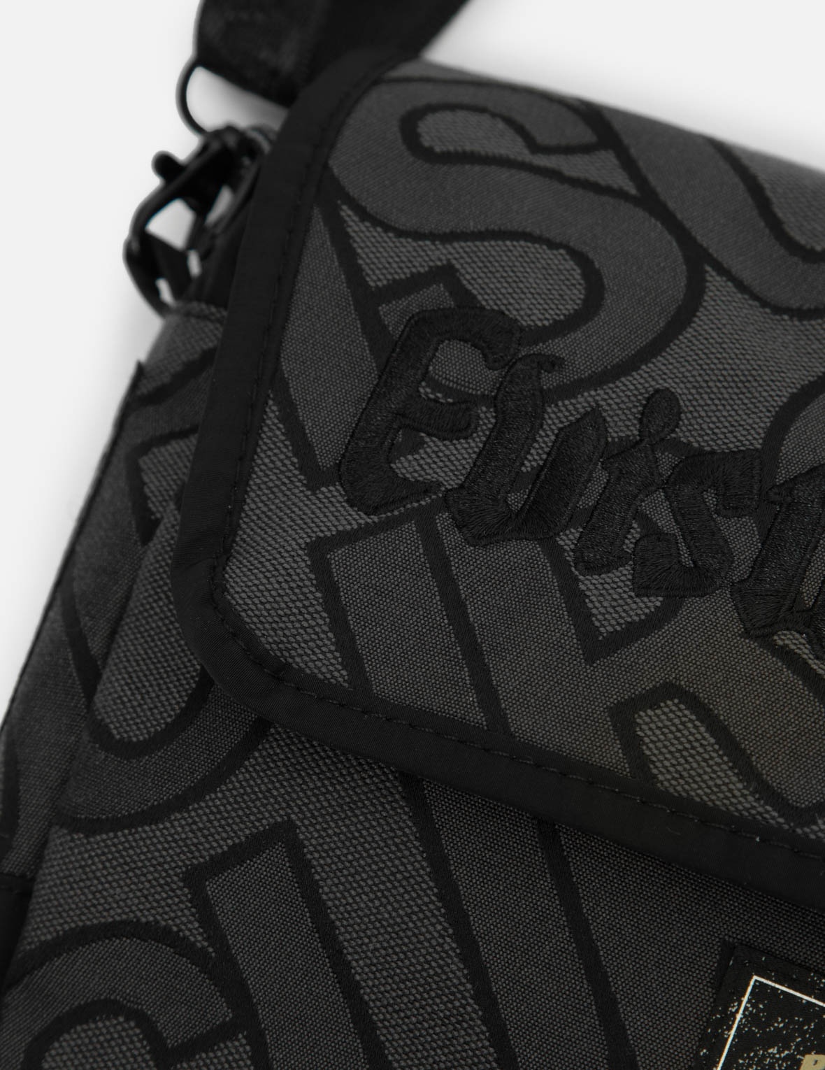 Allover Logo Jacquard Shoulder Bag - 12