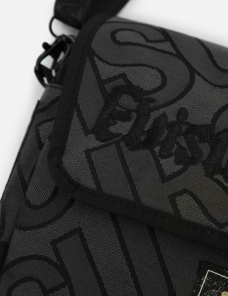 Allover Logo Jacquard Shoulder Bag 12