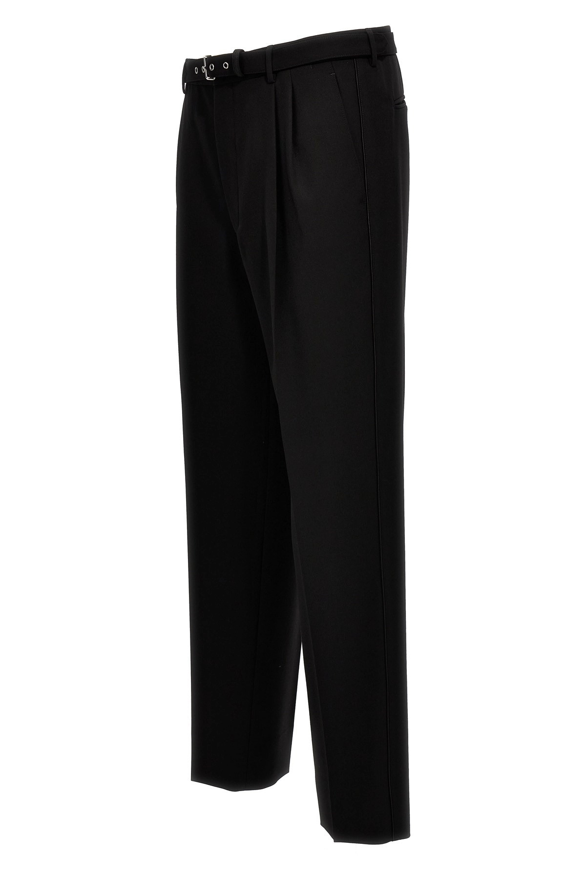 Wool tailored trousers - 4