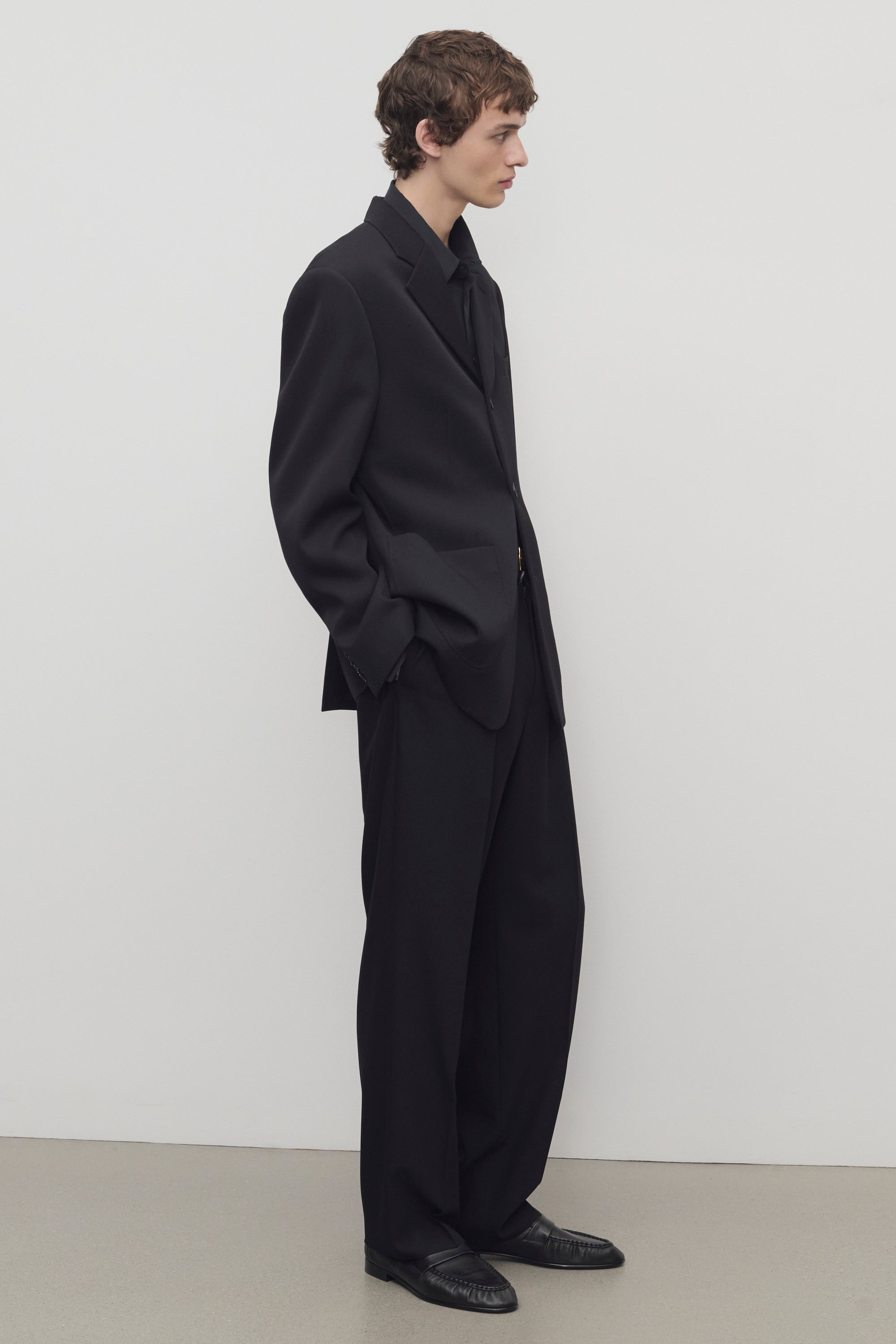 Zev Pant in Virgin Wool - 4